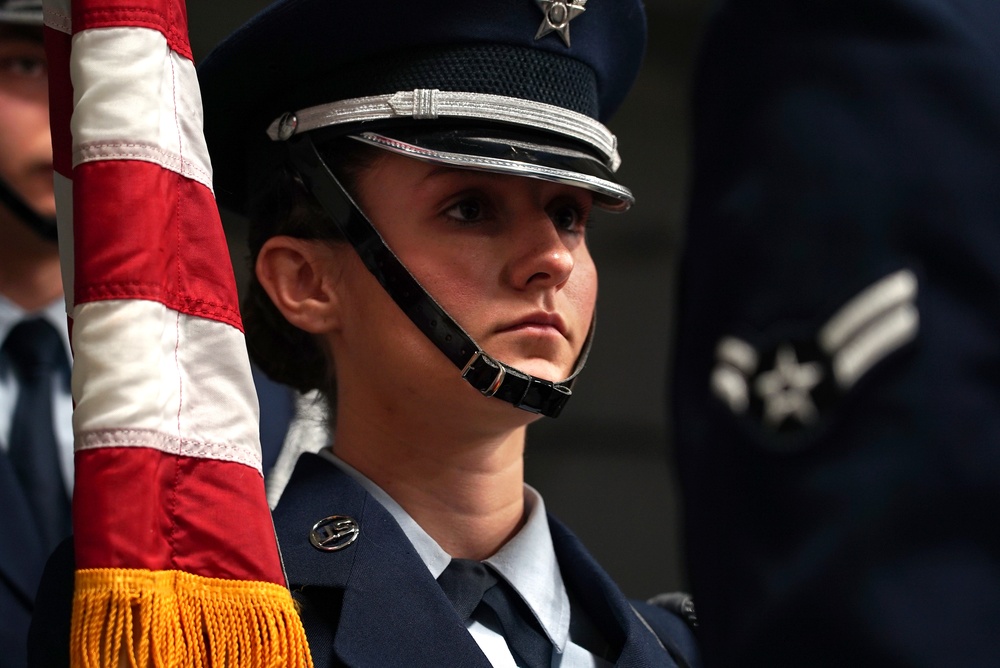 Military working dog honored in memorial service