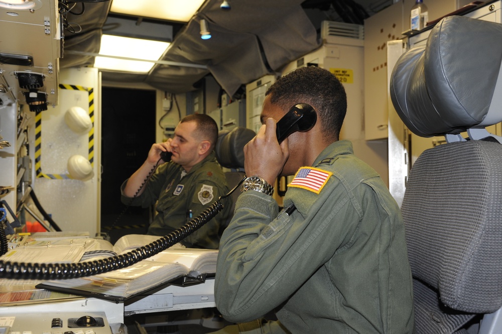 Citizen Airman stands alert with the 90th Missile Wing