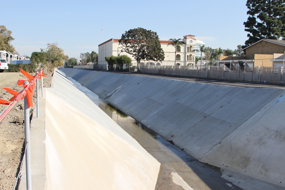 Corps, Orange County partner to complete flood channel before storm season