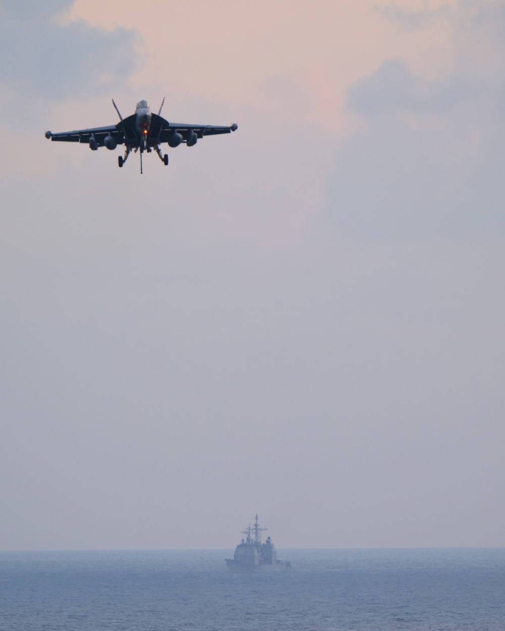 USS Harry S. Truman (CVN 75) transits the Arabian Sea