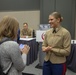 Marines conduct a panel on character building