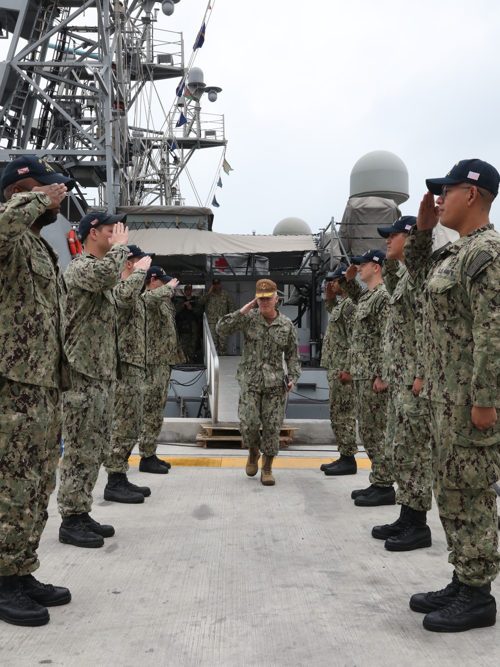 Adm. Malloy Visitation
