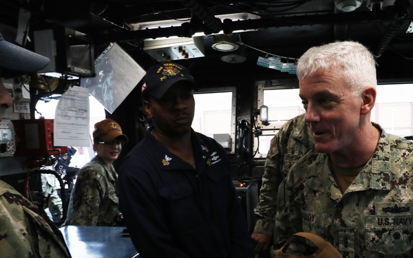 Adm. Malloy Visitation