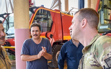 770th AEAS Advisors Train Iraqi Air Force Firefighters