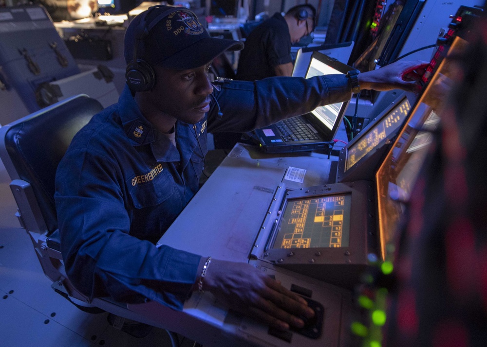 USS Wayne E. Meyer (DDG 108) Combat Information Center Watch Standing