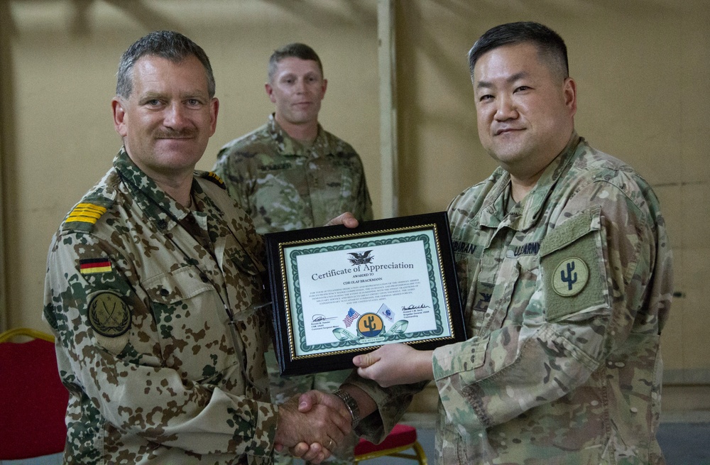 GAFPB Award Ceremony at Camp Arifjan