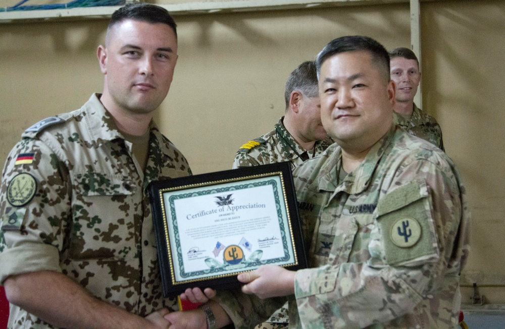 GAFPB Award Ceremony at Camp Arifjan