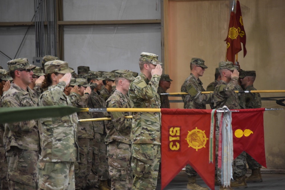 129th CSSB Transfers Authority for Mission to 87th CSSB