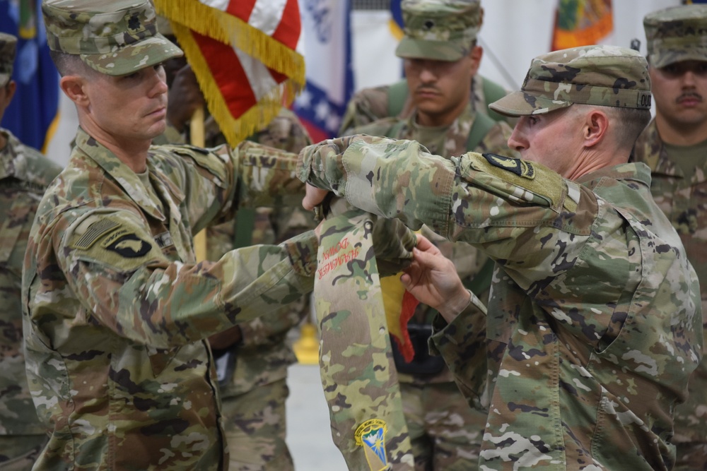 129th CSSB Transfers Authority for Mission to 87th CSSB