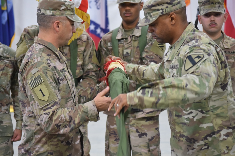 129th CSSB Transfers Authority for Mission to 87th CSSB