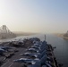 USS Harry S. Truman (CVN 75) transits the Suez Canal.