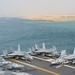 USS Harry S. Truman (CVN 75) transits the Suez Canal