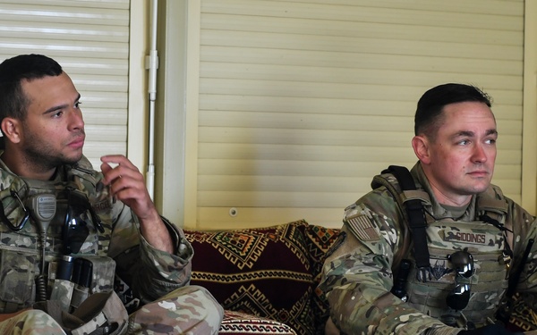 ASAB Viper Team Conducts Perimeter Security