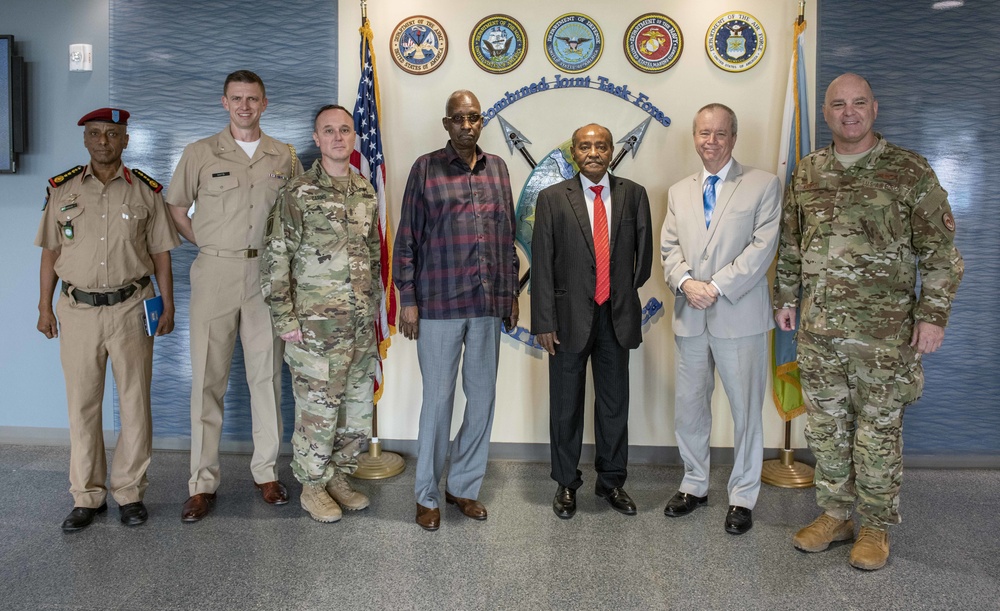 Djiboutian Minister of Defense, National Security Advisor meet with CJTF-HOA, U.S. Embassy leadership
