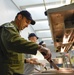 180th Fighter Wing Commanders Serve Holiday Lunch