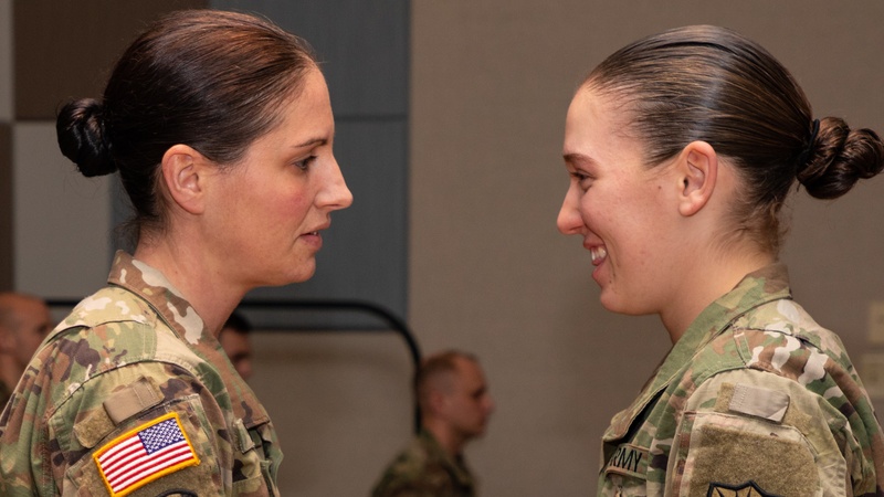 Maine National Guard welcomes first female enlisted combat engineer