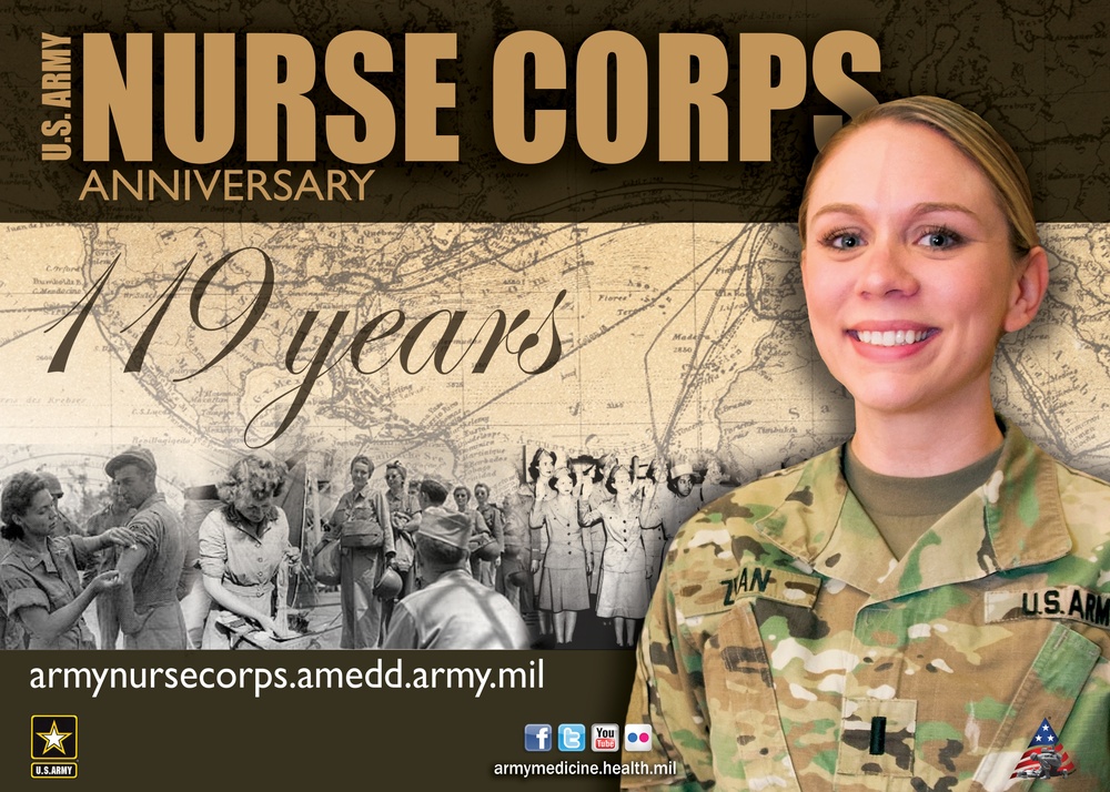 Army Nurse Corps Anniversary 2020 Poster