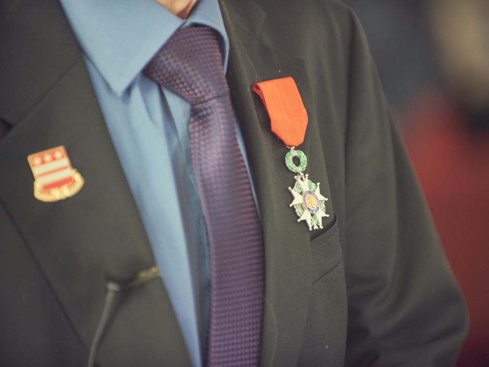 258th Field Artillery Veteran Recognized by French Government for WWII Service
