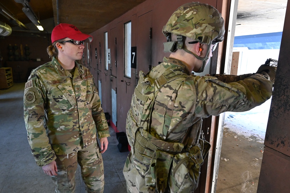 219th Security Forces Squadron conducts training