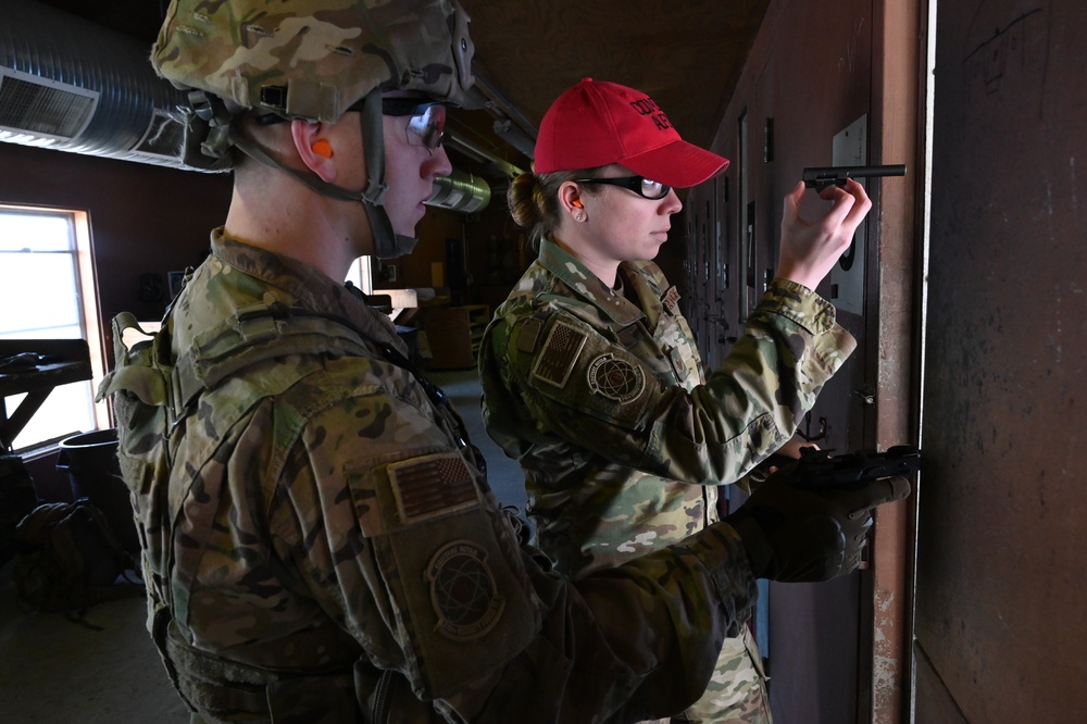 219th Security Forces Squadron conducts training