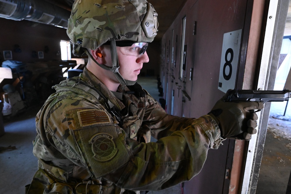 219th Security Forces Squadron conducts training