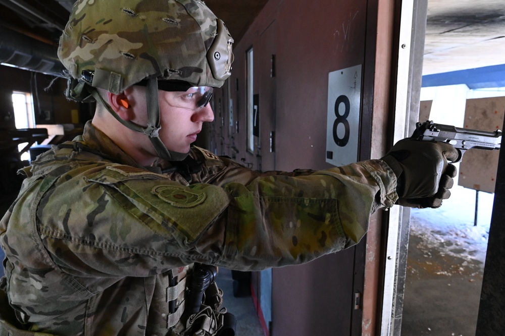 219th Security Forces Squadron conducts training