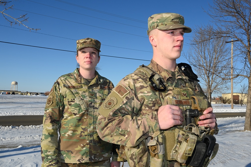 219th Security Forces Squadron conducts training