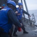 USS Barry (DDG 52) Conducts Replenishment-At-Sea