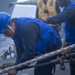 USS Barry (DDG 52) Conducts Replenishment-At-Sea