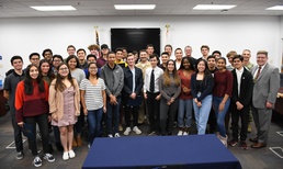 High school students graduate from Naval pre-engineering program