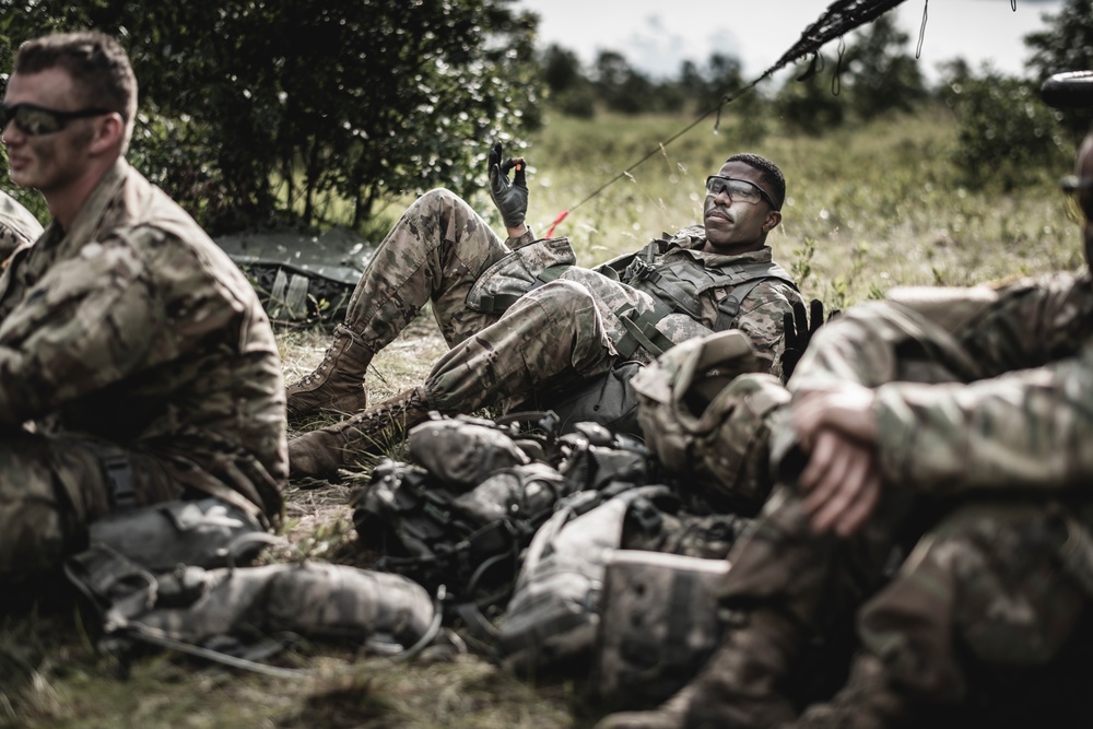 Oklahoma National Guardsmen conduct training at Northern Strike 19