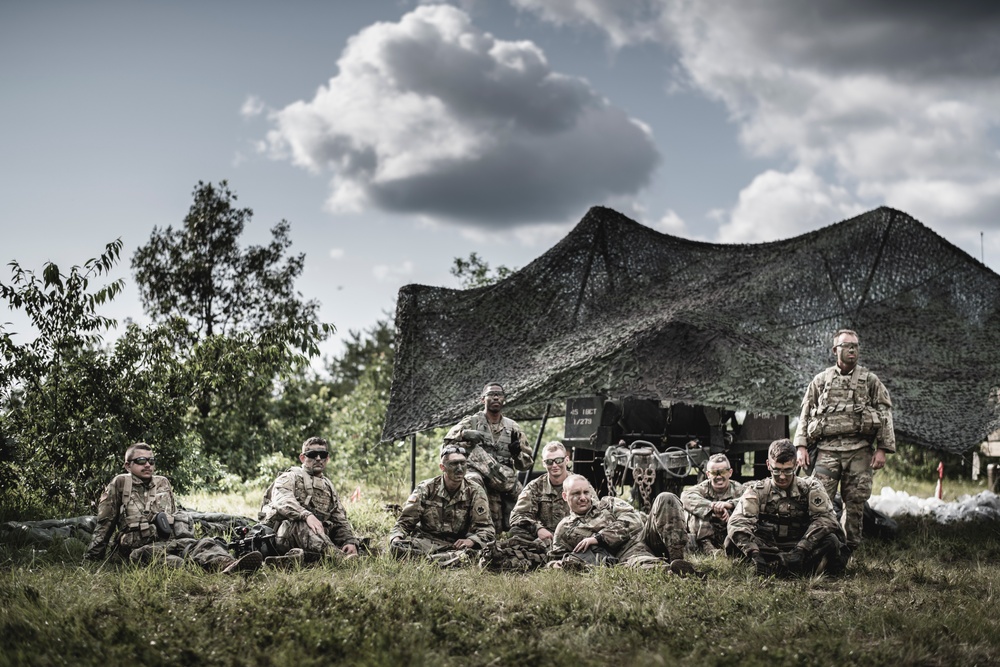 Oklahoma National Guardsmen conduct training at Northern Strike 19