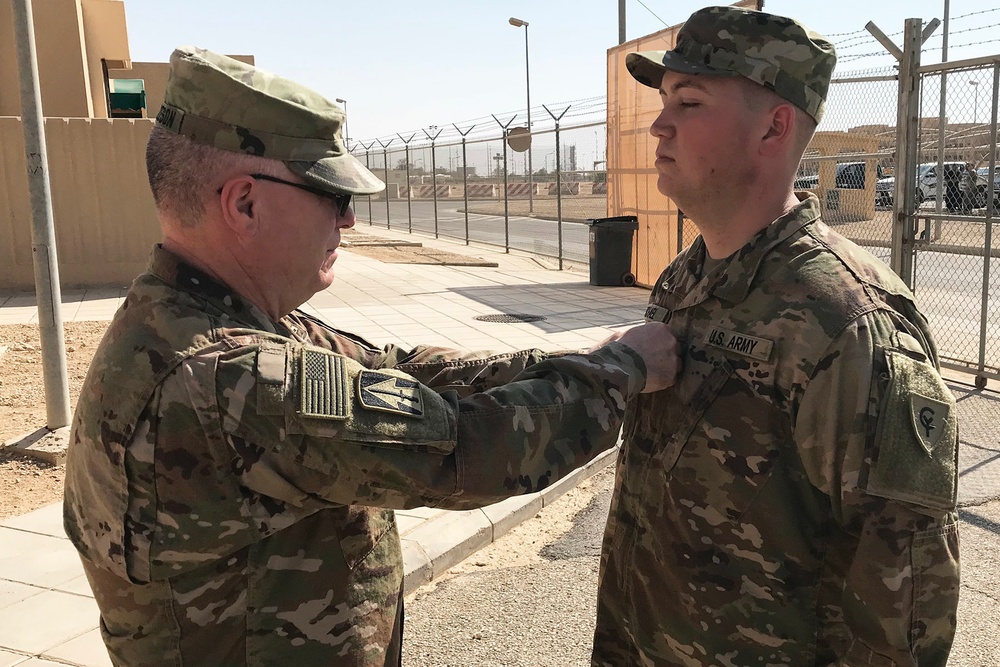 Fort Wayne resident, signal officer connects troops in the Middle East