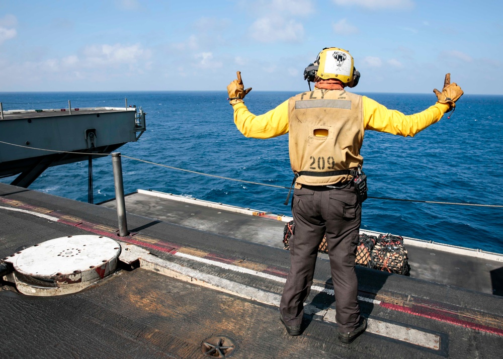 Vertical Replenishment-at-Sea.