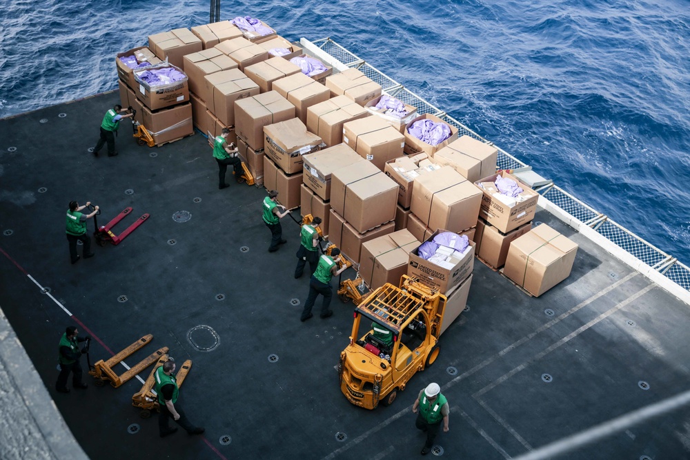 Vertical Replenishment-at-Sea.