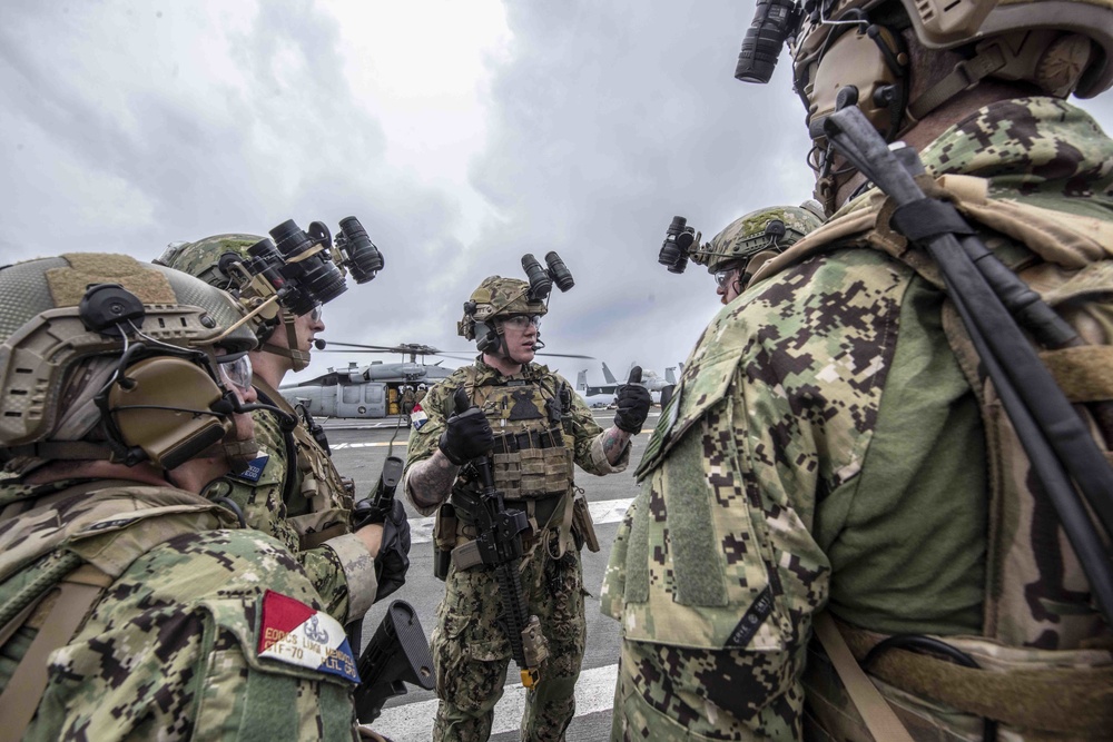 USS Ronald Reagan (CVN 76) HVBSS Operations