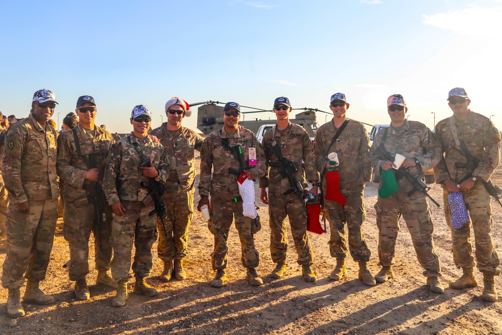 American bases in Eastern Syria Receive Christmas Gifts Thanks to Operation Holiday Express