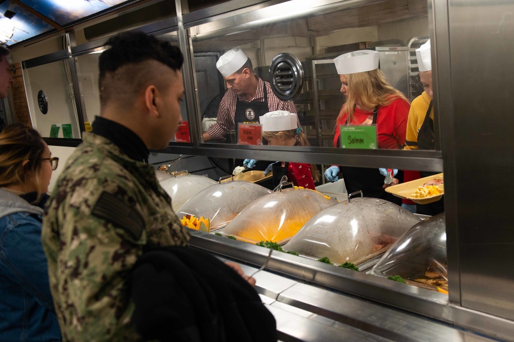 USS John C. Stennis Holiday Meal