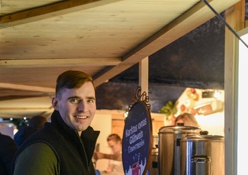 1-9 CAV Soldiers visit Vilnius Christmas Market