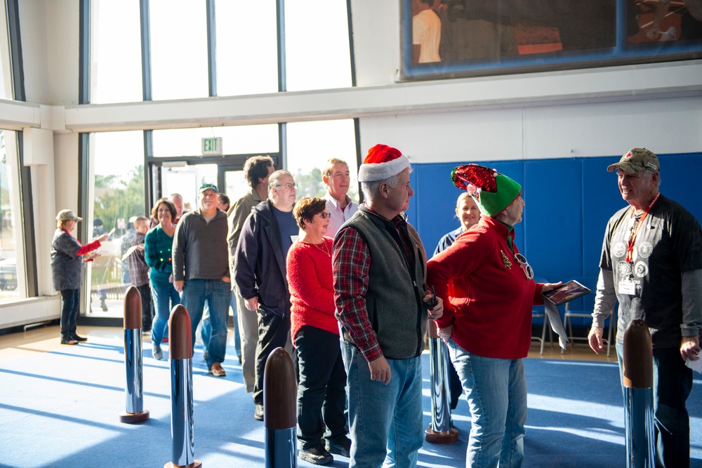CAPE MAY, N.J. - Cape May County families volunteer to host Coast Guard recruits for Christmas as part of Operation Fireside, Dec. 25, 2019.
