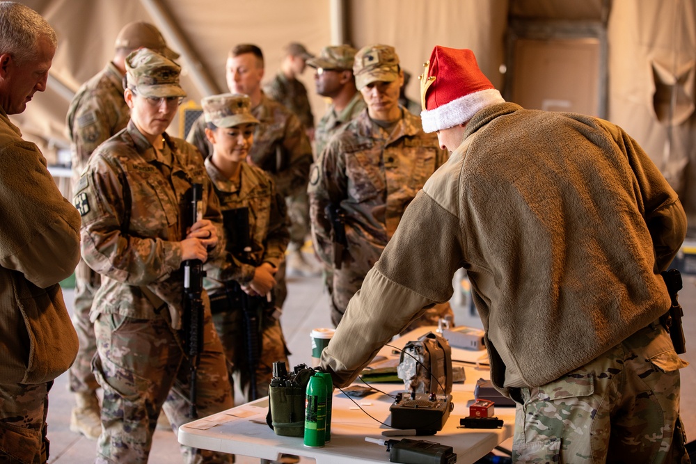 443rd AES demonstrates coalition CBRN equipment capability