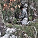 Cold-Weather Operations Course students build improvised shelters, survive outdoors