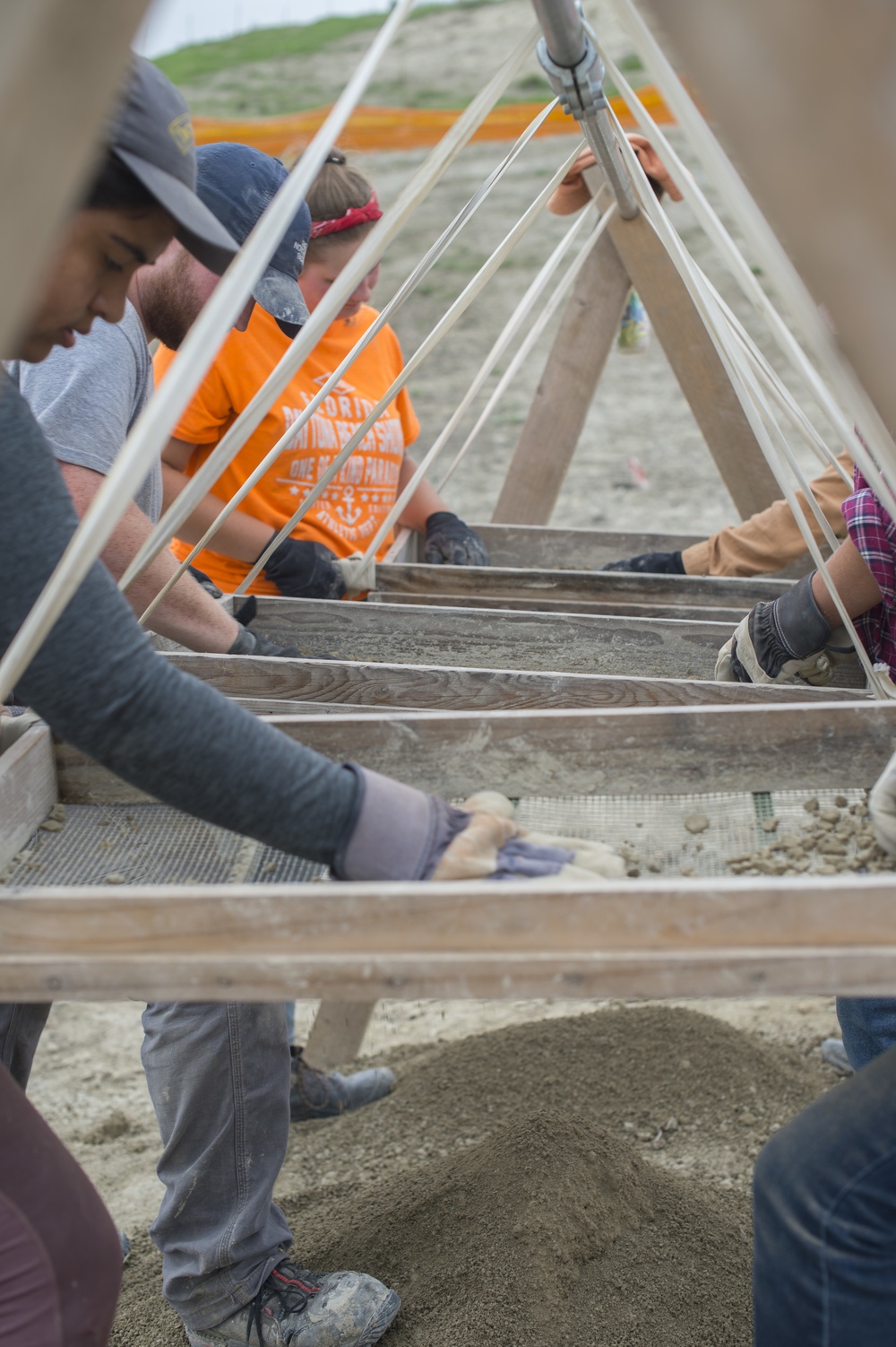 Seabees Assist in World War II Archaeological Dig