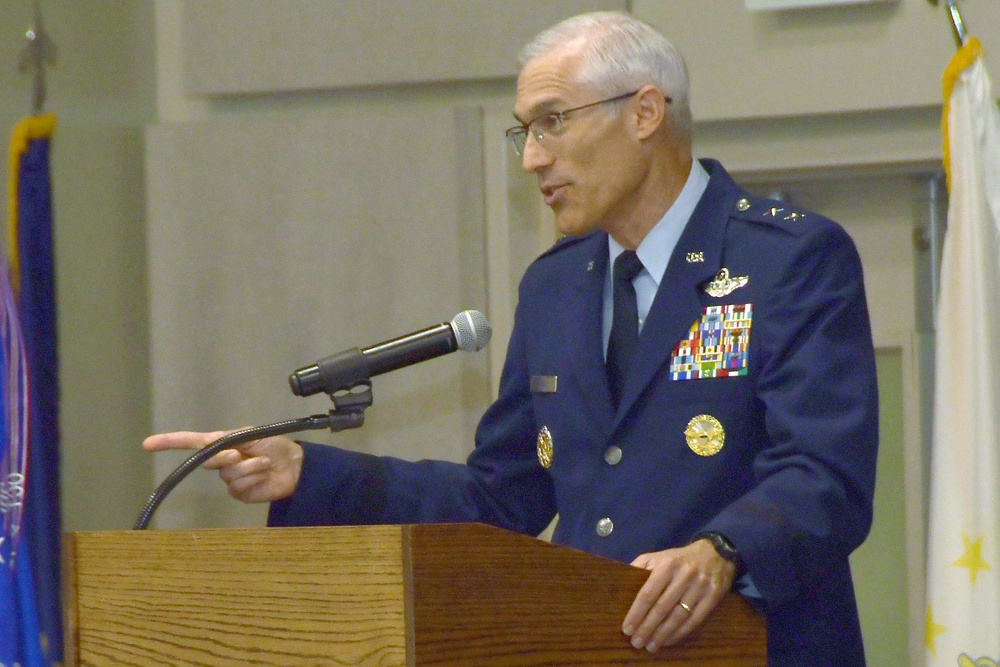 Healy takes command of 22nd Air Force