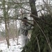 Cold-Weather Operations Course students build improvised shelters, survive outdoors