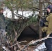 Improvised shelter building by Cold-Weather Operations Course students in Class 20-01