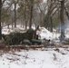 Improvised shelter building by Cold-Weather Operations Course students in Class 20-01
