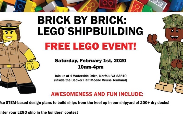 9th Annual LEGO Shipbuilding Event Flyer