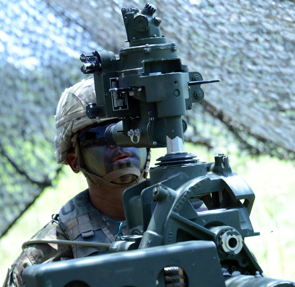 Field Artillery returns to manual aiming