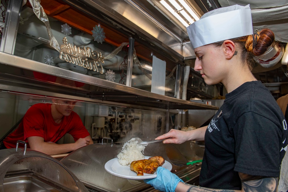 USS Harry S. Truman (CVN 75) transits the Arabian Sea